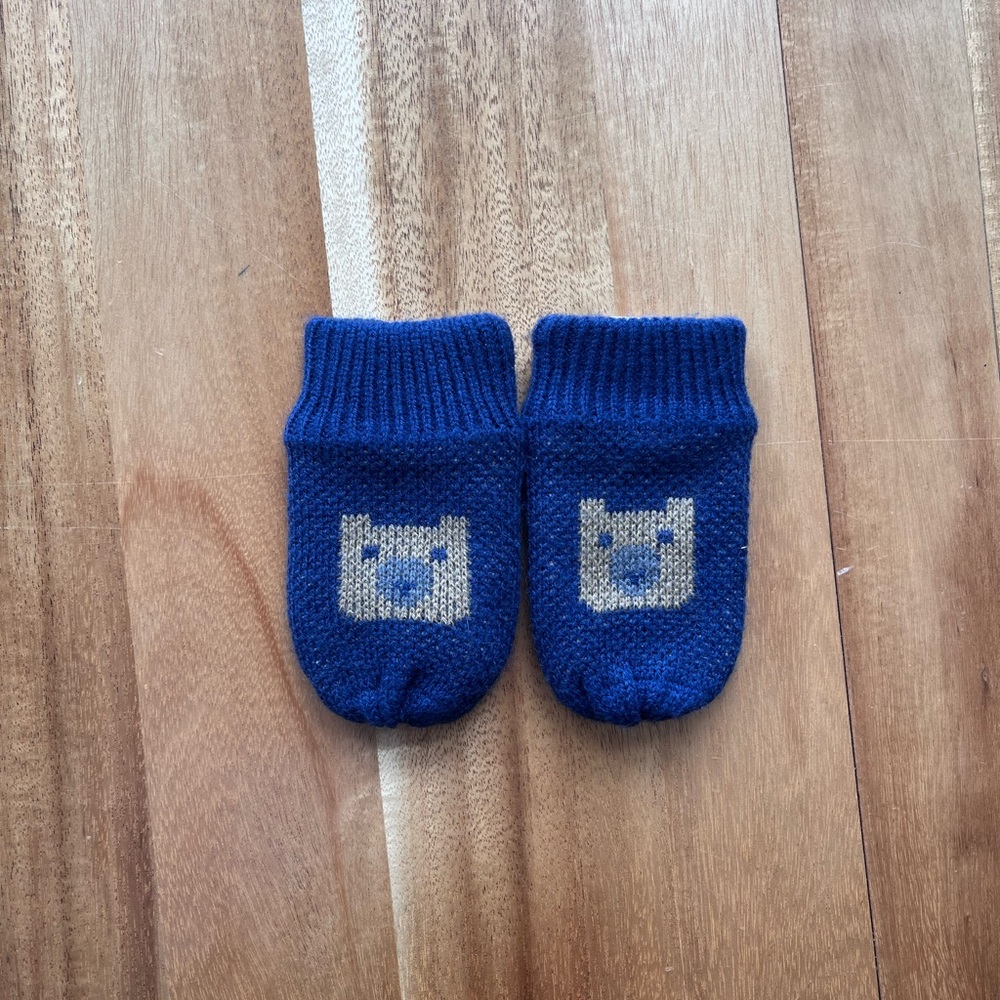 The North Face infant mitten